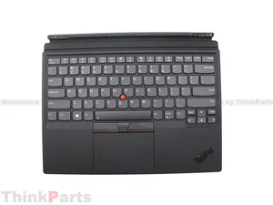 New/Orig ThinkPad X1 Tablet 3rd Gen 3 Think Docking Keyboard US ENG BL 02HL150 - Picture 1 of 2