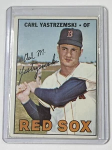 1967 Topps # 355 Carl Yastremski Red Sox Baseball Card # - Picture 1 of 2