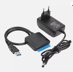 SATA USB 3.0 Adapter Kabel für 2.5 3.5 Zoll HDD SSD Festplatte Konverter - Bild 1 von 7