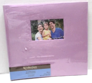 NEW Recollections Scrapbook Album 12” X 12”, 10 Pages. Holds 20 Layouts Lavender - Picture 1 of 5