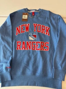 NUEVA NHL Mitchell Ness New York Rangers Hockey Polar Sudadera L $100 - Imagen 1 de 5