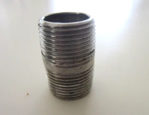 3/4" X 1 1/2" Stainless Steel Pipe Nipple - Picture 1 of 1