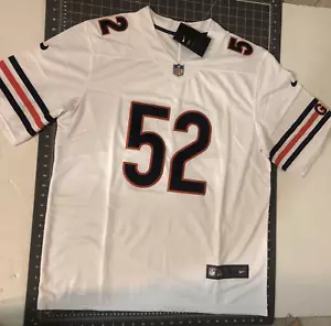 Maglia NIKE Chicago Bears Khalil Mack #52 giocatori NFL - cucita, bianca taglia L - Foto 1 di 9