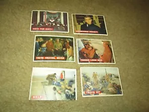 1956 Topps Davey Crockett Orange Back lotto 18 diversi g/vg/ex - Foto 1 di 6