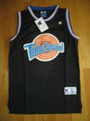 Campeón MICHAEL JORDAN Nº 23 TUNE SQUAD LG Baloncesto Camiseta Etiquetas CHICAGO BULLS Foto 1 de 4