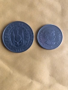 DJIBOUTI 100 FRANCS CAMEL CHAMEAU 2010 COIN - Picture 1 of 2