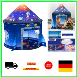 Raketen-Spielzelt für Kinder – Indoor & Outdoor | Faltbar - Bild 1 von 8