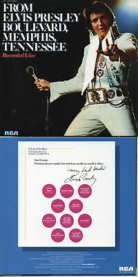 Elvis Presley From Boulevard Memphis Tennessee Cd From The Rca 2016 Box Set • 6.43$