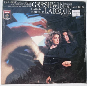 Gershwin Katia & Marielle Labeque An American In Paris Lp Angel DS-538130 SEALED - Picture 1 of 7