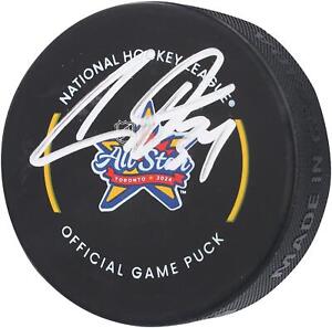 Auston Matthews Toronto Maple Leafs Signed 2024 NHL All-Star Game Official Puck