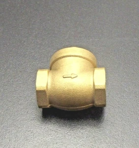 Messing Schaukel Rückschlagventil BSP Buchsengewinde | Rückschlagventile, - Bild 1 von 2