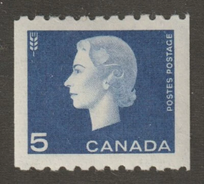 Canada 1962 #409 QEII Cameo Issue Coil Stamp - VF MH - Image 1 of 2