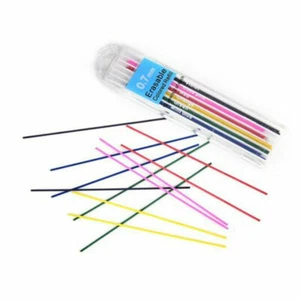 10 Boxes 0.7mm Colored Mechanical Pencil Refill Lead Erasable Student Stationary - Picture 1 of 4