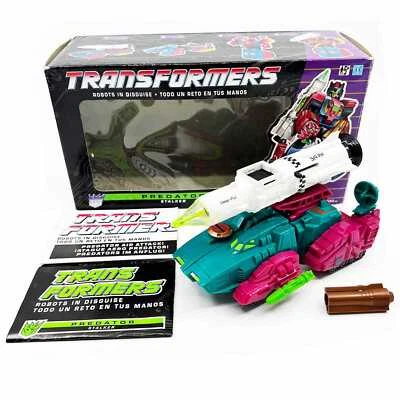 Predator Stalker Decepticon Transformers G1 1991 with Box - Bild 1 von 4