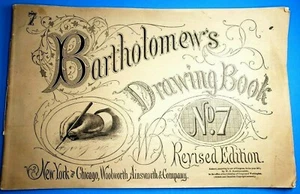 Libro de dibujo Nº Bartolomé 7 bocetos a lápiz de edición revisada vintage - Imagen 1 de 6