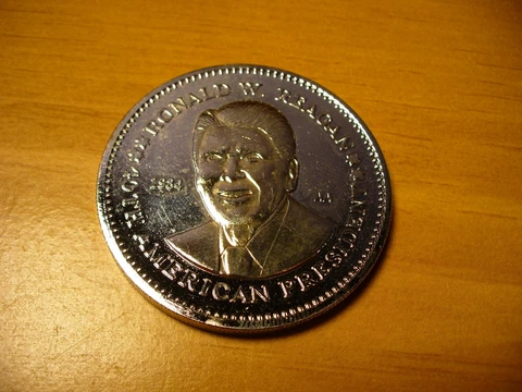 Ronald Reagan Series AA "Double Eagle" Commemorative Gold & Silver Coin Cover