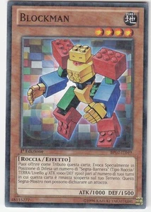 YU-GI-OH Blockman Italienisch Mosaik - Bild 1 von 1