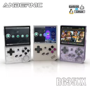 Consola de juegos portátil ANBERNIC RG35XX 3,5 pulgadas IPS Linux GarlicOS HDMI salida de TV - Imagen 1 de 15