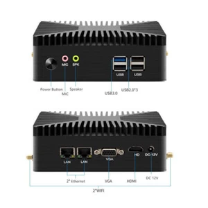 Mini Gaming PC Plug&Play, J1800 2THDD 4G Ram - Afbeelding 1 van 7