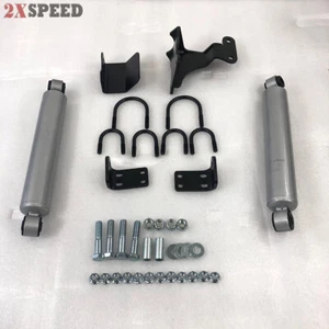Dual Steering Stabilizer for 2007-2017 Jeep Wrangler Unlimited JK 2''-6'' lift - Foto 1 di 10