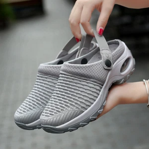 Women Mesh Slippers Summer Beach Shoes Casual Sandals - Picture 1 of 15