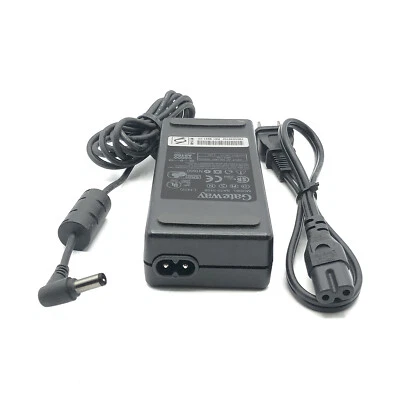 Adaptador de cargador de CA Gateway original para portátil Gateway Solo 9500 serie Foto 1 de 4