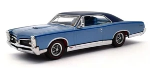 Matchbox 1/43 Scale YMC03-M - 1967 Pontiac GTO - Blue - Picture 1 of 6