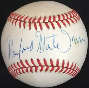 Monford Monte Irvin HOF 73 PSA/DNA Signed Authentic Autographed Baseball Giants - Picture 1 of 3