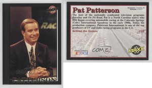 1992 Maxx Update Black Pat Patterson #U28