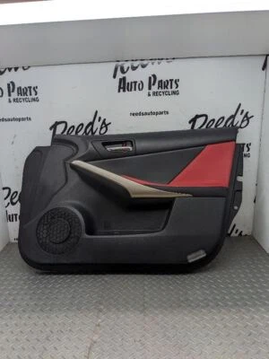 Lexus IS250 2014 2015 paso delantero derecho interior panel puerta moldura rojo 1144630 Foto 1 de 4