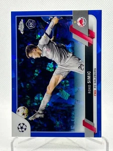 2022-23 UEFA Chrome Sapphire RC Base Roko Simic FC SALZBURG - Picture 1 of 2
