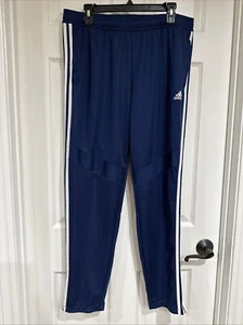 Adidas Trainingshose Damen XL Tiro blau mit weißen Streifen SIEHE HINWEIS - Bild 1 von 13