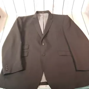 JF J. Ferrar Suit Jacket Mens 52 Big & Tall Gray Modern Fit * see photos - Picture 1 of 21