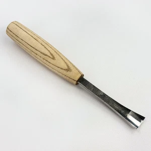 Fishtail Chisel – Hand-Forged Steel Blade, 15/20mm, Ergonomic Ash Handle - Picture 1 of 12