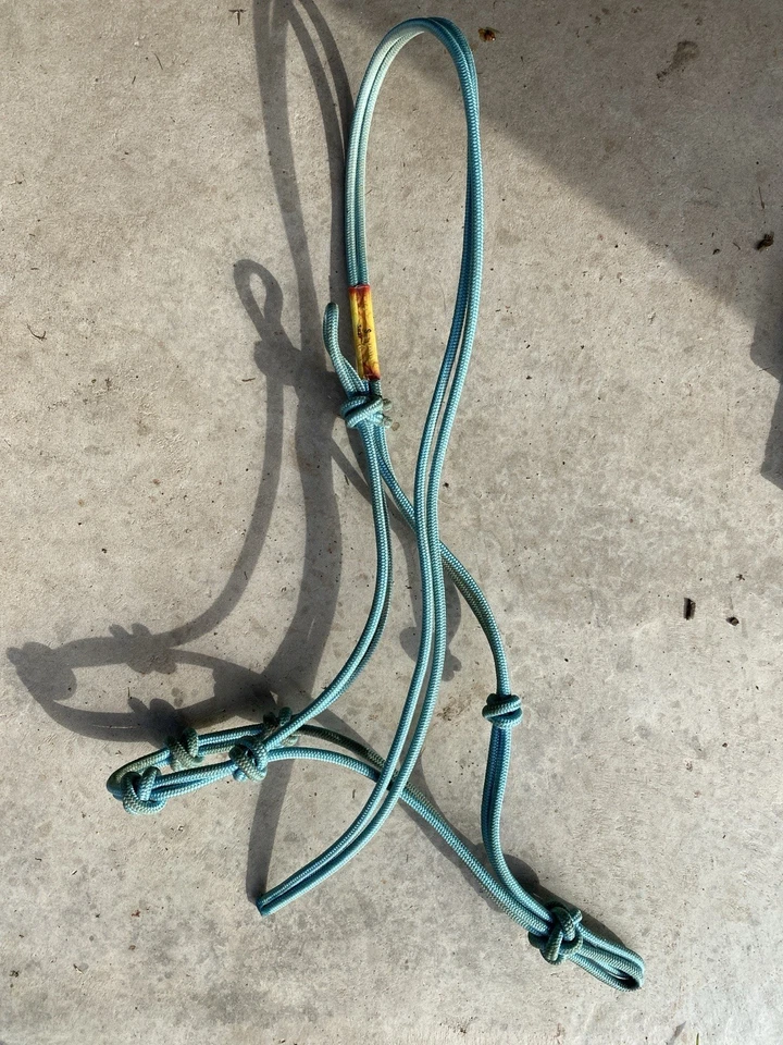 Halter de cuerda pequeña Clinton Anderson turquesa Foto 1 de 2