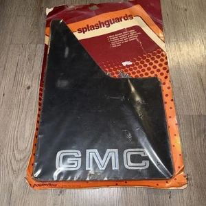 Vintage GMC Truck Sierra Yukon Splash Guard Mud Flap set Mudflaps Pair NOS New - Picture 1 of 8