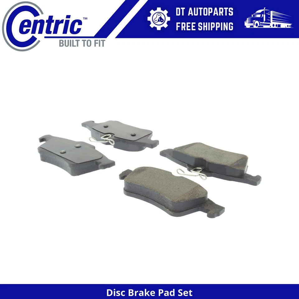 Para Peugeot 508 2012-2017 | Pastillas de freno de disco traseras céntricas | Cerámica Foto 1 de 4