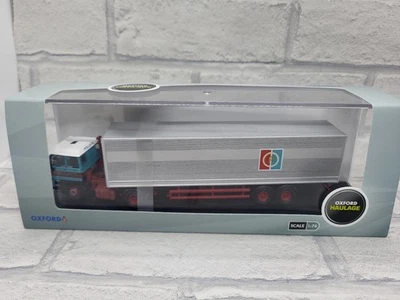 76D28003 Oxford 1:76 Scale DAF 2800 Curtainside Short Van Trailer Pollock — 第 1/3 张图片