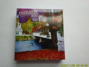 Puzzle jigsaw puzzlebug deluxe 350 NEW covered bridge Stark New Hampshire - Picture 1 of 4