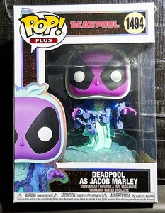 Deadpool as Jacob Marley #1494 Funko Pop PLUS - Picture 1 of 3