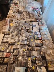 Basteln Schmuckherstellung Zubehör riesiges Konvolut - Bild 1 von 17