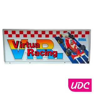 Cabezal de plástico en relieve Sega Virtua Racing - Imagen 1 de 4