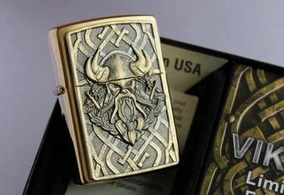 Zippo Lighter ⁕ Viking Wikinger Limited ⁕ 2008143 ⁕ Neu New - Bild 1 von 3