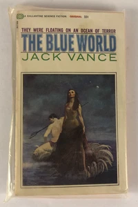 Jack Vance The Blue World Ballantine Paperback 1966 Unopened 1st Edition - Foto 1 di 4