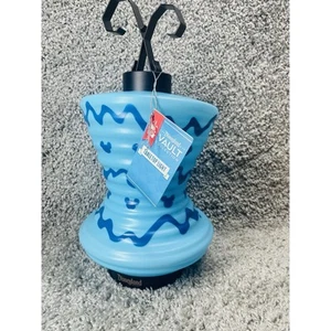 Disneyland 70th Anniversary Tabletop Lantern Lamp Blue Vault Collection New - Picture 1 of 8