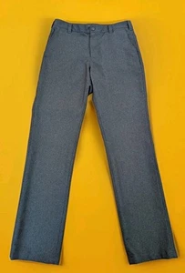 Bluffworks Men’s Gramercy Gray Dress Pants 31x34 Travel Wrinkle Resistant Work - Picture 1 of 9