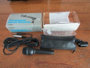 NEW Radio Shack 33-1070D Microphone Vintage Shure Omnidirectional Dynamic - Picture 1 of 4
