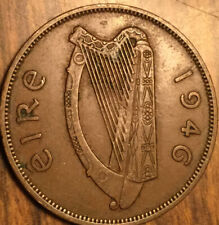 1946 IRELAND ONE PENNY COIN