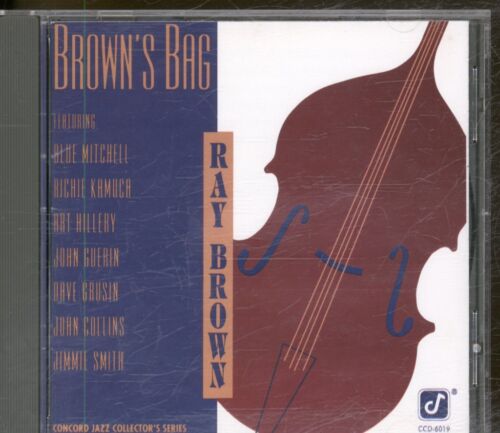 Sac marron Ray Brown CD USA Concord Jazz 1991 CCD6019