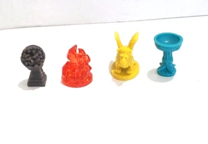 Forbidden Island Board Game 4 Treasure Figurines Replacements Chalice, Crystal - Picture 1 of 3